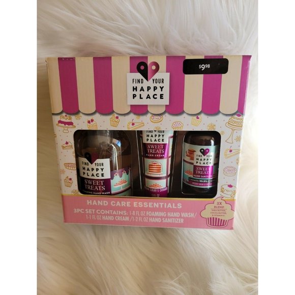 Find Your Happy Place Other - Find Your Happy Place Hand Care Essentials 3PC Set Brown Sugar & Caramel Scent